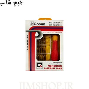 ست 33 عددی پیچ گوشتی موبایلی Hoshe مدل HS 6032D