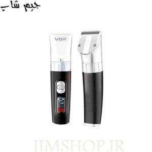 ماشین اصلاح وی جی آر مدل V-069 با تیغه تیتانیوم و برش مستقیم