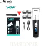 ماشین اصلاح وی جی آر مدل V-069 با تیغه تیتانیوم و برش مستقیم
