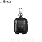 کیف محافظ چرمی ایرپاد اپل 2 مدل Airpods 2 Protective